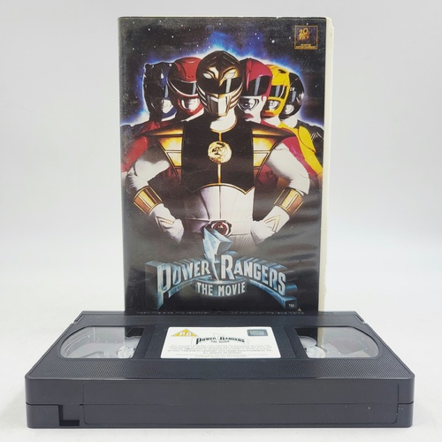 Power Rangers The Movie VHS 1995 Mighty Morphin Power Rangers Fox