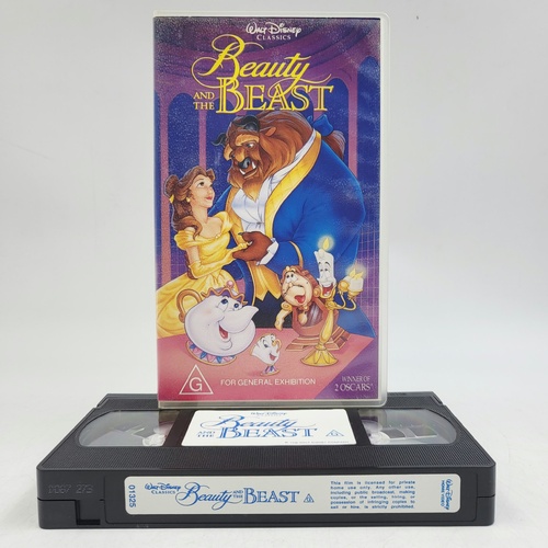 Beauty And The Beast VHS Walt Disney Classics
