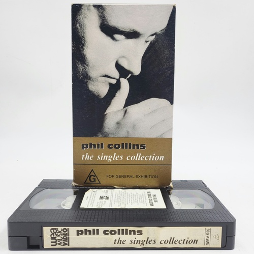 Phil Collins The Singles Collection VHS Music Videos Australian Release WMV 535