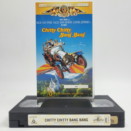Chitty Chitty Bang Bang VHS PAL 30th Anniversary Dick Van Dyke MGM