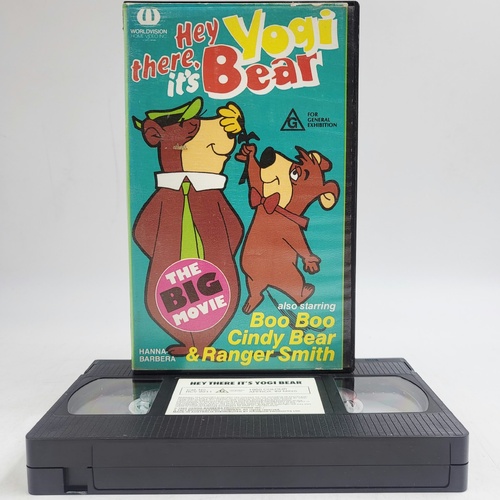 Hey There, It’s Yogi Bear VHS Hanna-Barbera Animated Movie RCV 9011