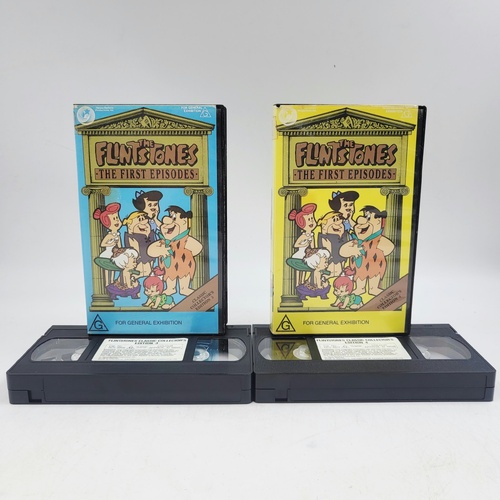 The Flintstones The First Episodes Classic Collectors Edition 3 and 4 VHS