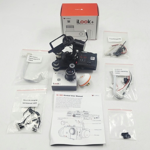 Walkera iLook+ 1080P FPV Camera G-3D 3-Axis Gimbal Controller Bundle