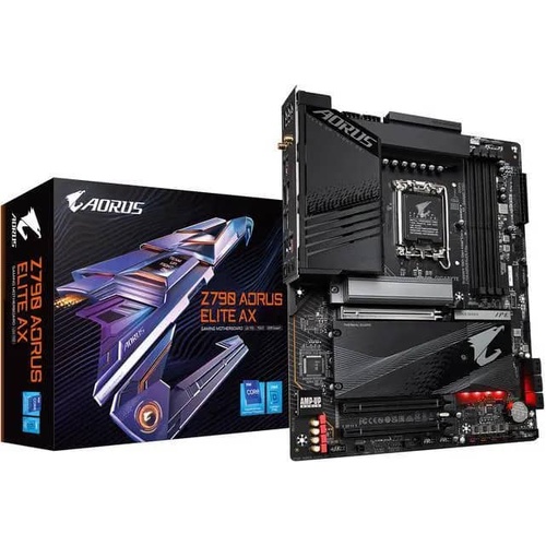 GIGABYTE Z790 AORUS ELITE AX Rev 1.1 LGA1700 DDR5 PCIe 5.0 WiFi 6E Motherboard