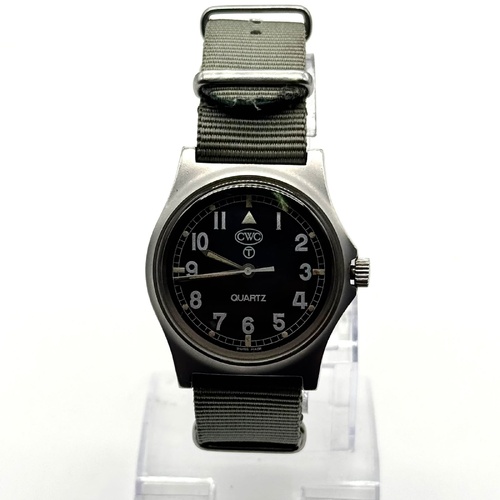 CWC G10 Royal Navy Military Issue Watch 1989 British MoD NATO Quartz