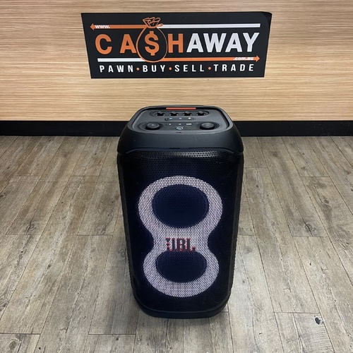 JBL PartyBox Stage 320 Portable Bluetooth Party Speaker with Sturdy Wheels