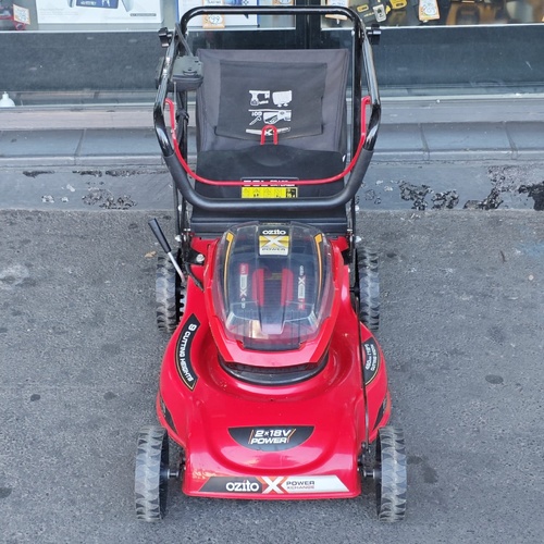 Ozito 36V 18in Cordless Brushless Lawn Mower Kit PXBSDMS-0182