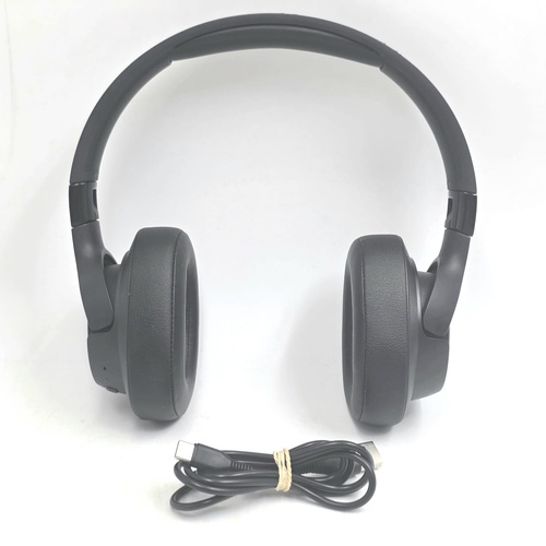 JBL Tune 720BT Wireless Bluetooth Over-Ear Headphones Black + USB-C Cable