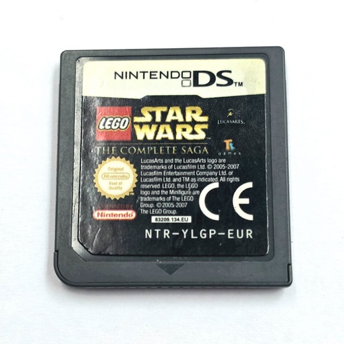 LEGO Star Wars The Complete Saga Nintendo DS Game Cartridge Only