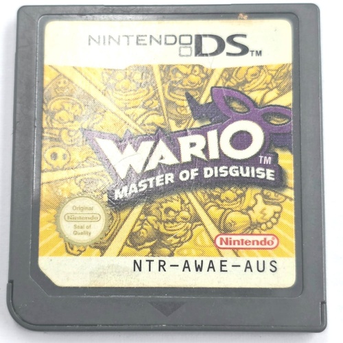 Wario Master of Disguise Nintendo DS Game AUS Cartridge Only