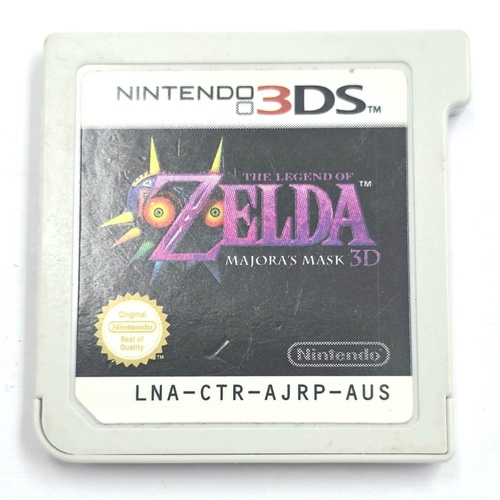 The Legend of Zelda Majora's Mask 3D Nintendo 3DS Game Cartridge