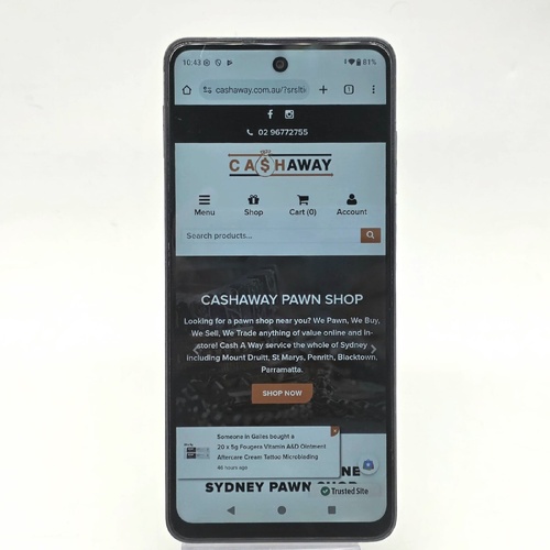 Vodafone V Pro 3 128GB Black 4G Smartphone Android 15 4GB RAM Locked