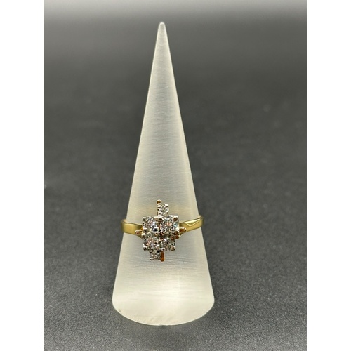 Ladies 18ct Yellow Gold 0.60ct Diamond Ring