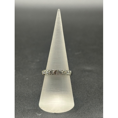 Ladies Platinum Diamond Band Ring
