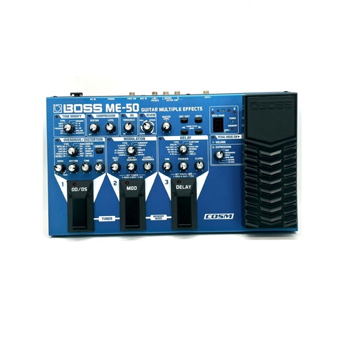 BOSS ME-50 Guitar Multiple Effects Pedal Processor COSM Expression