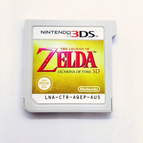 The Legend of Zelda Ocarina of Time 3D Nintendo 3DS Game Cartridge