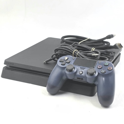 Sony PlayStation 4 Slim 500GB CUH-2102A Console Controller Cables FW 13.04