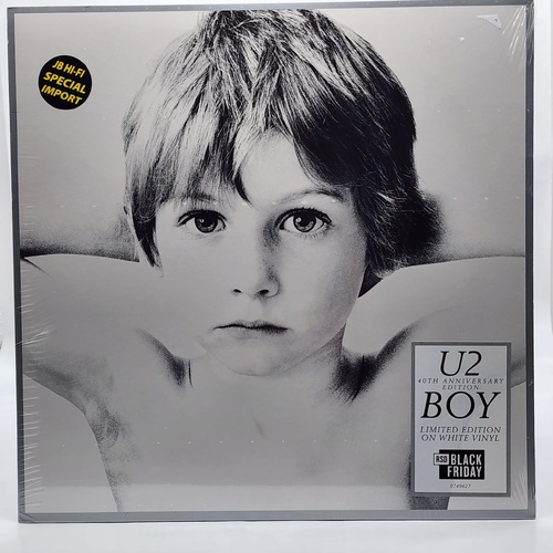 U2 Boy 40th Anniversary Limited Edition White Vinyl LP RSD Black Friday