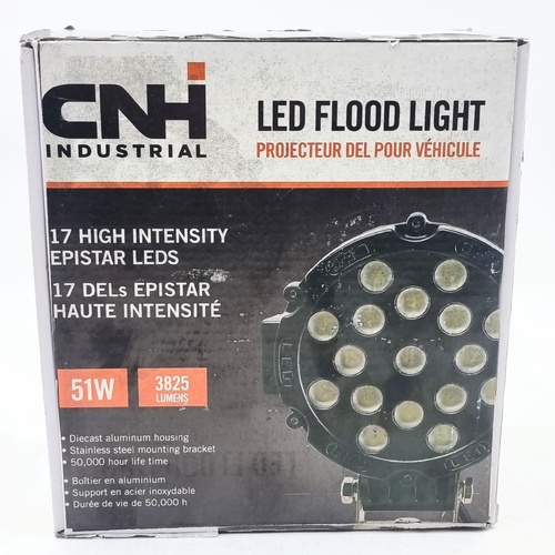 CNH Industrial LED5101 51W LED Flood Work Light 3825 Lumens 10-30V IP67 New