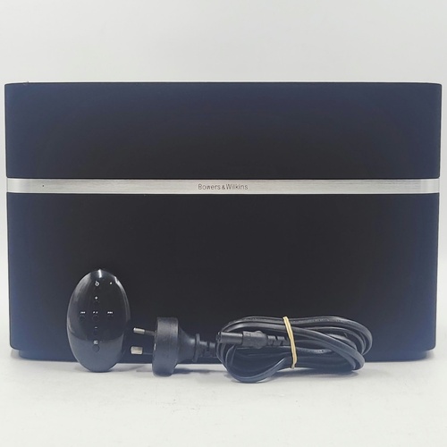 Bowers & Wilkins A7 Wireless AirPlay Speaker Black with Remote & Power Cable