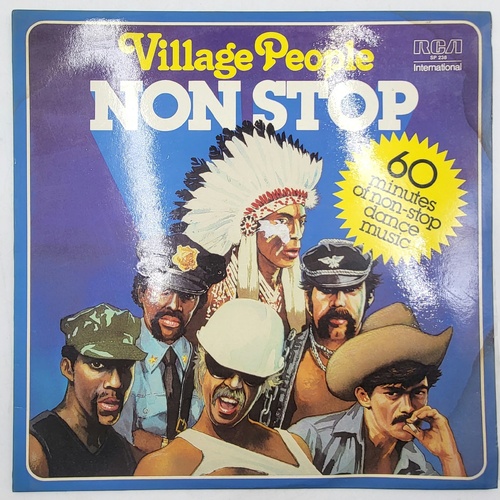 Village People Non Stop Vinyl LP RCA International SP-238 Australian Pressing