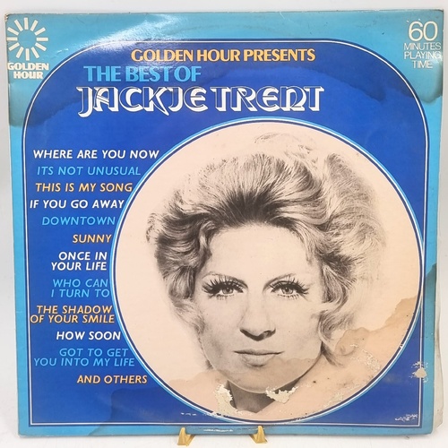 Jackie Trent The Best Of 12" Vinyl LP Golden Hour GH 549 Stereo 33 RPM