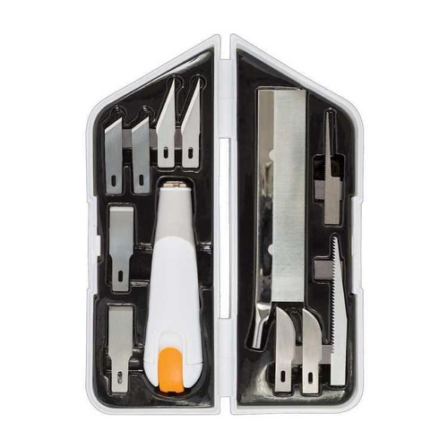 Fiskars Heavy-Duty Knife Set Carving Chiseling & Sawing Set 165190-1001