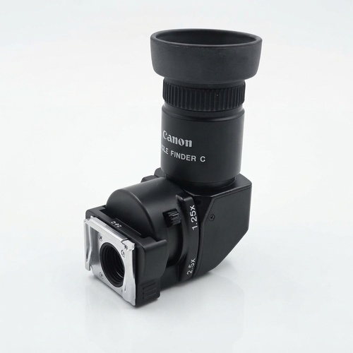 Canon Angle Finder C 1.25x 2.5x Right Angle Viewfinder with Ec-C Ed-C