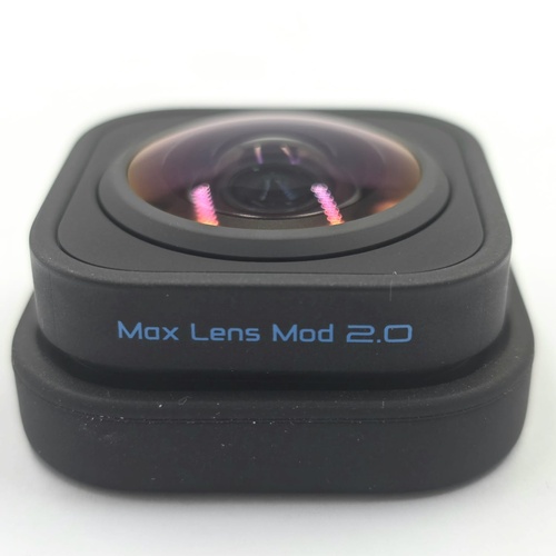 GoPro Max Lens Mod 2.0 Ultra Wide Angle POV Lens and Silicone Case Black
