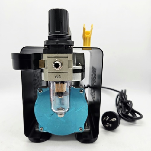 1/5 HP Mini Air Compressor 1450 RPM 23L/Min Portable Airbrush Hobby Tool
