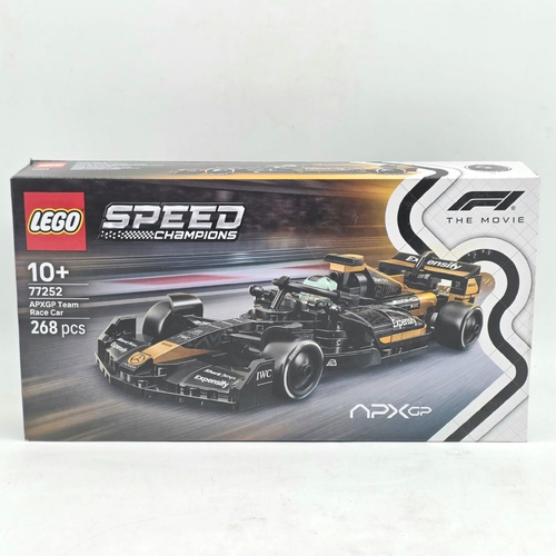 LEGO Speed Champions 77252 APXGP F1 The Movie Race Car 268 Pieces
