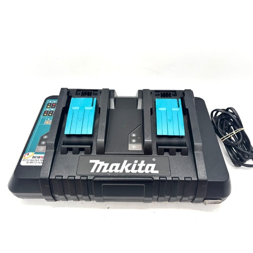 Makita DC18RD 18V LXT Lithium-Ion Dual Port Rapid Battery Charger
