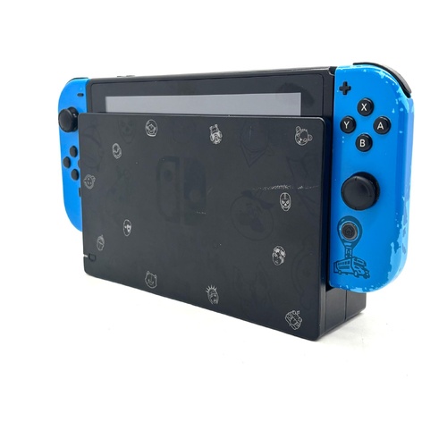 Nintendo Switch Fortnite Edition Console Blue Joy-Con with Dock