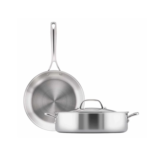 Essteele Eternita Clad Stainless Steel Induction 2 Piece Cookware Set