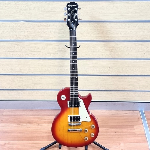 Epiphone Les Paul 100 Electric Guitar Heritage Cherry Sunburst with Gig Bag
