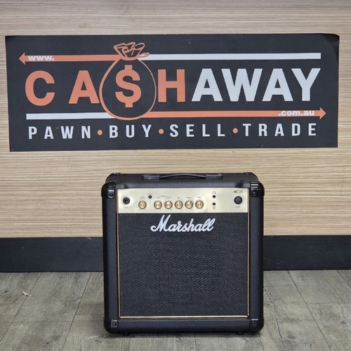 Marshall MG15G Gold 15W 8 Inch Electric Guitar Amplifier Combo Clean Overdrive