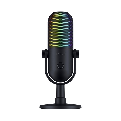 Razer Seiren V3 Chroma 32-Bit DSP RGB USB Condenser Gaming Microphone Black