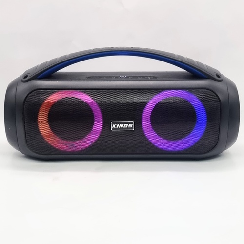 Adventure Kings Bluetooth Boom Box Speaker 2x20W Wireless Portable LED IPX5