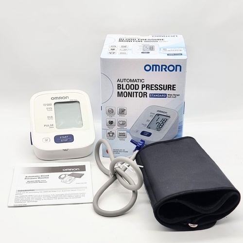 Omron HEM-7121 Automatic Upper Arm Blood Pressure Monitor Soft Cuff