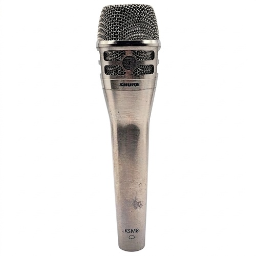 Shure KSM8 Dualdyne Dynamic Vocal Microphone Live Handheld Nickel KSM8/N