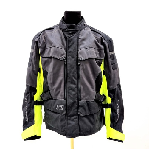 RJAYS Motorcycle Touring Jacket Size 3XL High Vis Removable Liners