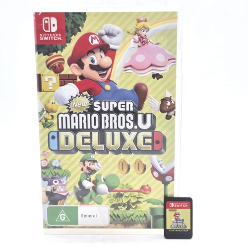 New Super Mario Bros U Deluxe Nintendo Switch Game