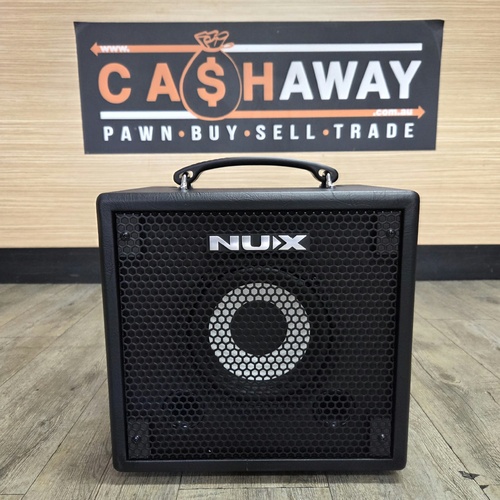 NUX Mighty Bass 50BT 50W Portable Bass Amp 6.5 Inch Speaker Bluetooth USB