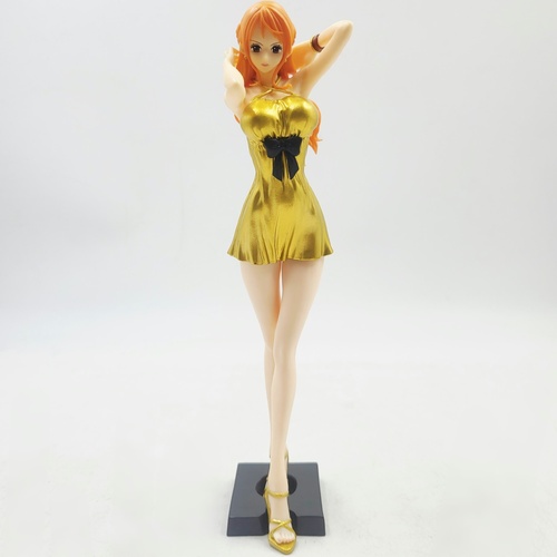 Banpresto One Piece Film Gold Nami Glitter & Glamours Gold Dress Figure