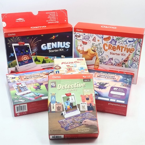Osmo iPad Educational Learning Bundle Genius Creative Pizza Co Detective Agency