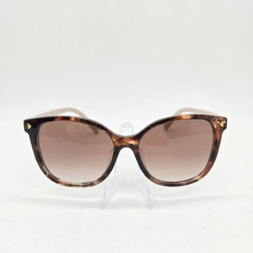 Prada PR 22ZSF 07R0A6 Ladies Sunglasses Caramel Tortoise Case 55mm