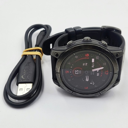 Garmin Epix Pro Gen 2 Sapphire 47mm GPS Smartwatch Titanium Black