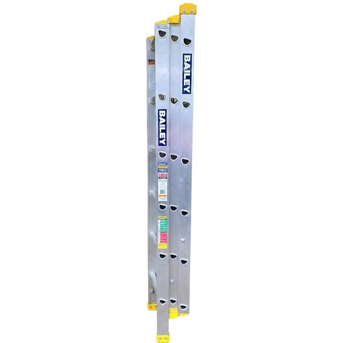 Bailey FS13908 Pro Punchlock Aluminium Triple Extension Ladder 4.39m 150kg