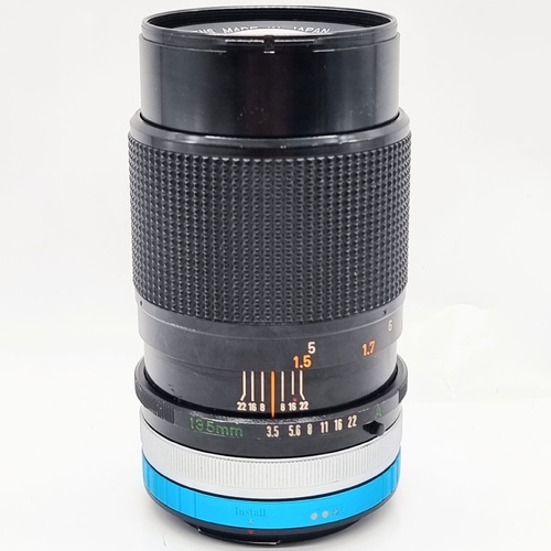 Canon FD 135mm f/3.5 S.C. Telephoto Manual Focus Lens Japan with Bag