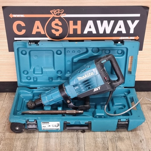 Makita HM1317C 1510W 17kg Demolition Jack Hammer with Breaker Bit and Case